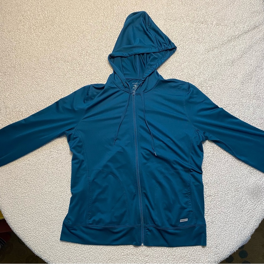 Athletic Works Women’s Teal Blue Workout Jacket - L